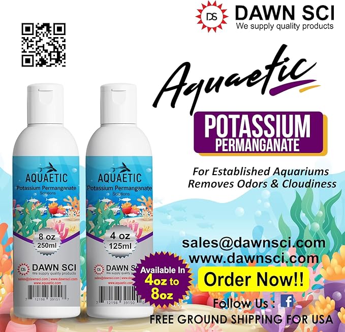Aquaetic Potassium Permanganate Solution 4 Oz