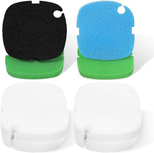 AQUANEAT Replacement Canister Filter Polishing Pads Compatible with MarineLand Magniflow Canister Filters C-360 and 400 Filter Floss Media