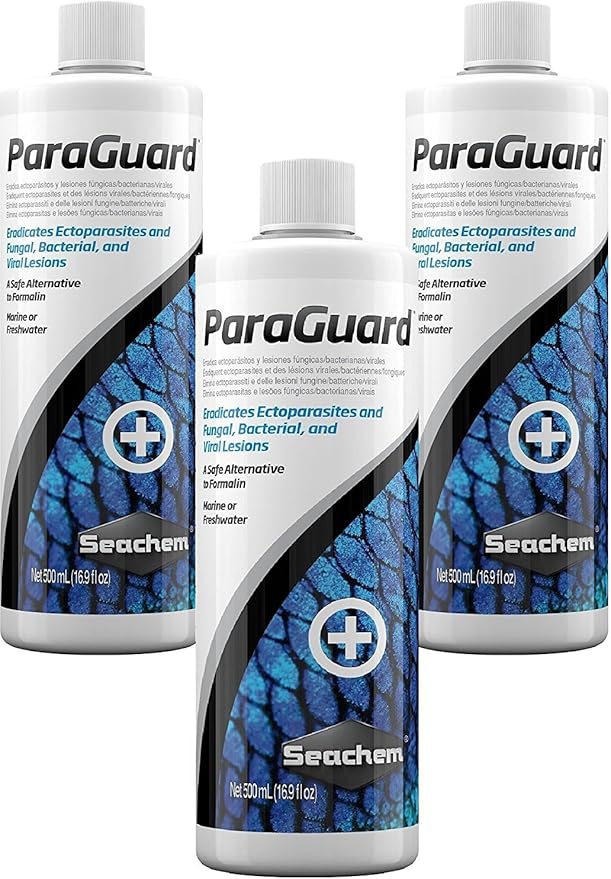Seachem ParaGuard 500ml Bottles (3 Pack)
