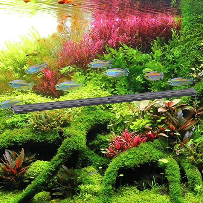 Aquatop SkyAqua LED Aquarium Light, 6500K Spectrum – Fits 36-42-Inch Tanks, 3 Position Toggle Switch, Aquarium Lights for Fish Tank, UL & CSA, Natural Sunlight Illumination