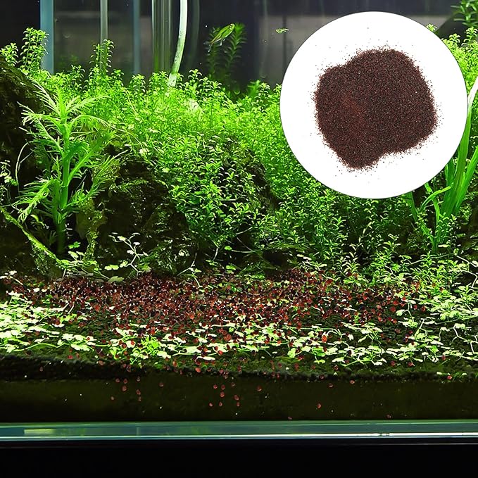 DOITOOL Natural Aquarium Gravel and Decorative Planter Stones 500g Bulk Multi-Function Fish Tank Substrate Sand for Landscaping and Aquatic Pets
