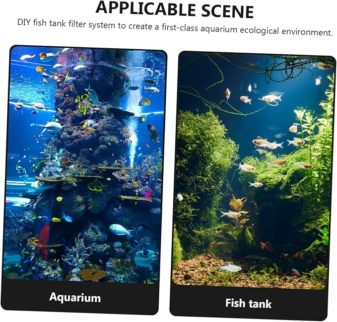 BESPORTBLE 20pcs Aquarium Board Filtering Plate Dense Design for Fish Tank Sand Divider Easy to Combine and Install for Breeding Sea Fish