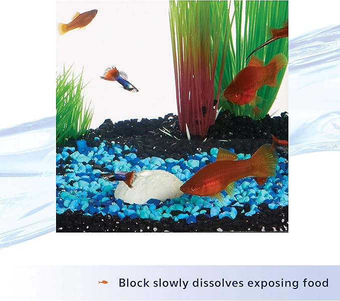 Aqueon 7 Day Vacation Feeder Slow- Release Fish Food for Tropical Fish - 4 Pack