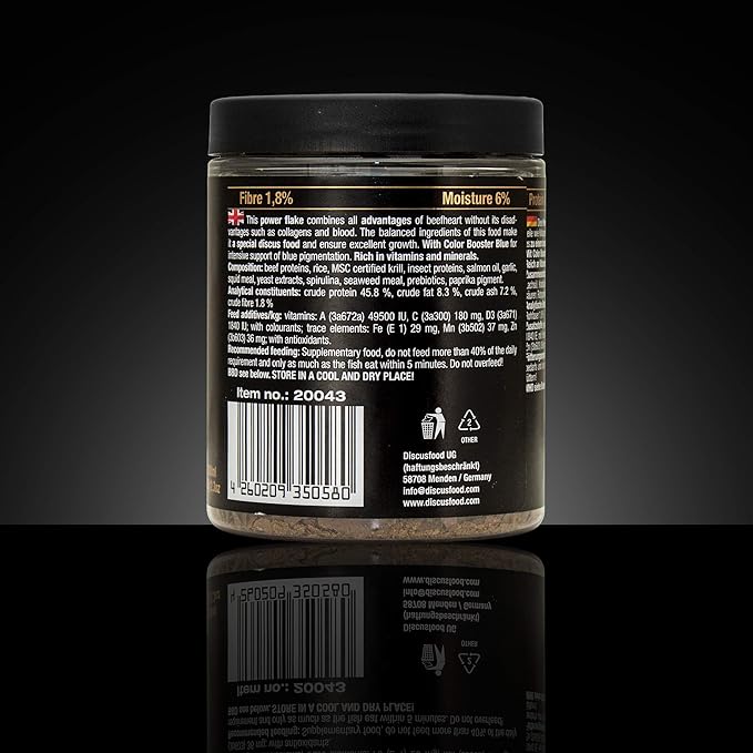Discusfood Best Heart Flakes Blue Dream 65g