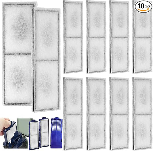 Nosiny Filter Foam Cartridge Pad Compatible with Fluval U3 Poly-Max with Zeolite Particles Underwater Sponge Aquarium Underwater Filter Replacement Accessories for Aquarium Fish Tank