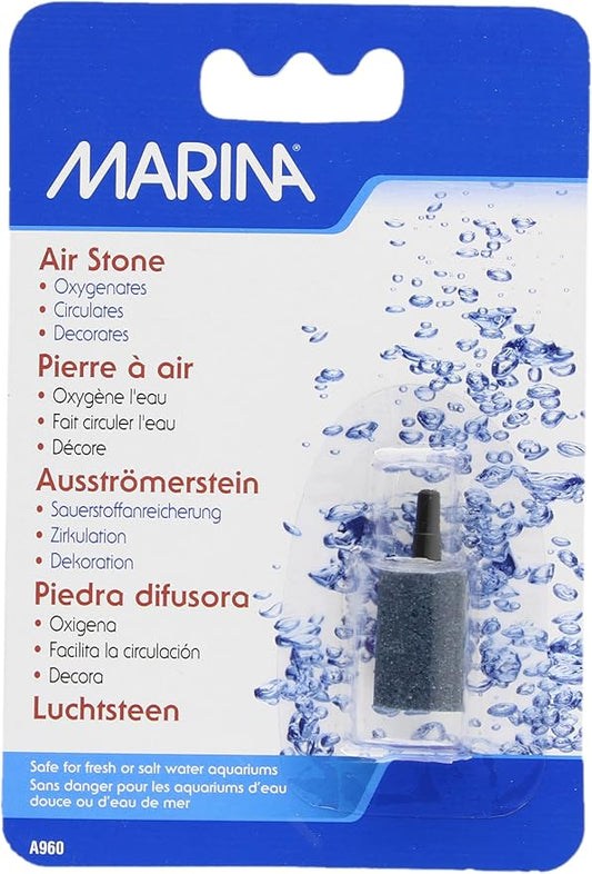 Marina Air Stone Aquarium Decor, Cylinder, 1-1/2-Inch