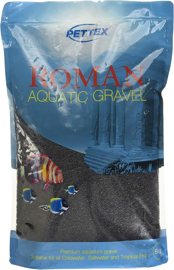 Pettex Roman Jet Black Gravel 8 kg (Pack of 1)