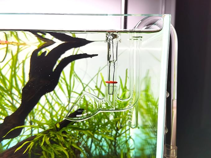Mini Skimmer Lily Pipe Outflow and Inflow Kit for Nano Planted Tanks (17mm for 5/8'' i.d. (16/22mm) tubing)