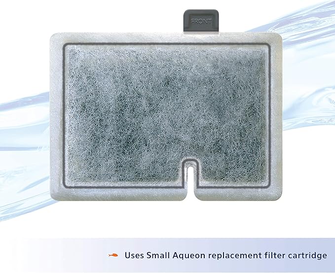 Aqueon QuietFlow 10 E Internal Aquarium Fish Tank Power Filter, Small, For Up To 10 Gallon Fish Tanks