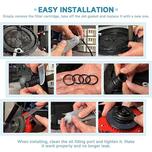 (7-Pack) O-Ring Seal Kit Suitable for Fluval FX5 & FX6 Aquarium Filters, Includes A20210(1), A20207(2), A20212(4