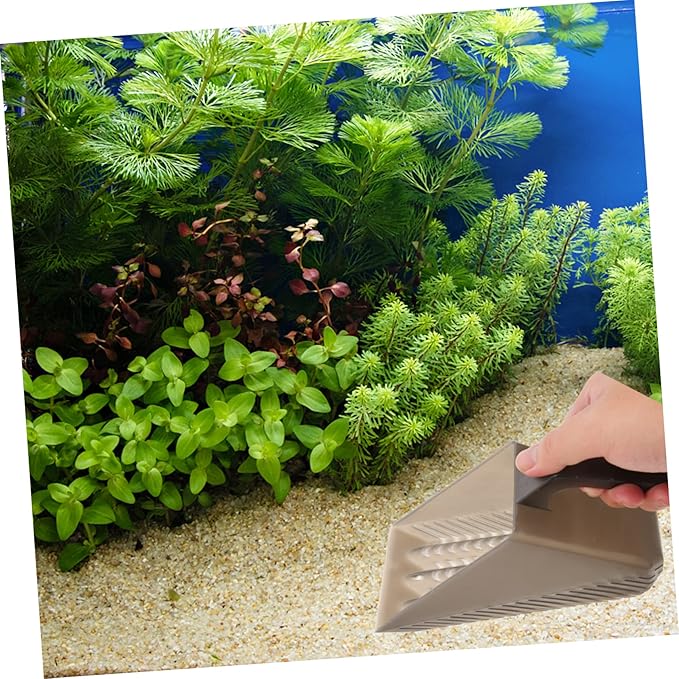 POPETPOP Fish Tank Sand Shovel Fish Tank Shovel Aquarium Plastic Sand Scooper Aquarium Vacuum Plastic