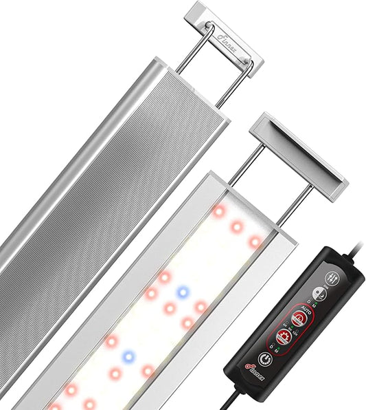 Finnex Planted+ 24/7 Aquarium LED Light, 660nm Plant Red, 3.0 Series, 48"