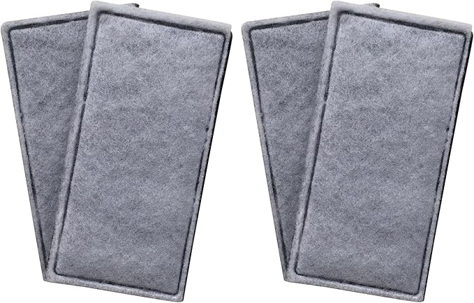 Finest-Filters 4 x Compatible Carbon Foam Filter Pads to fit Fluval U2 Range of Internal Filters