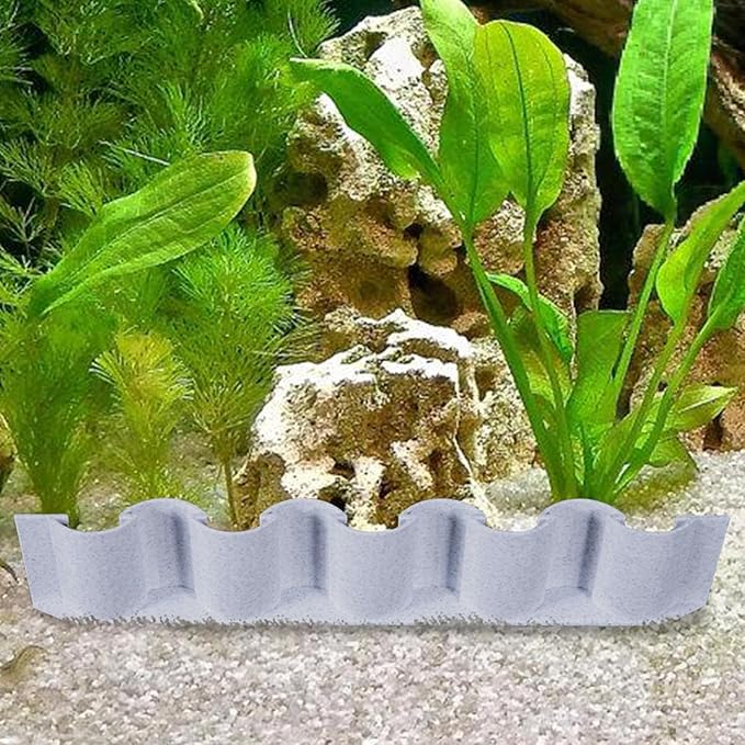 Aquarium Substrate Divider – Fish Tank Fence | Aquarium Accessories Decorative Board | Sand Water Grass Mud Separator | Planted Aquarium-Landscaping Panel for Fish Tank Isolation