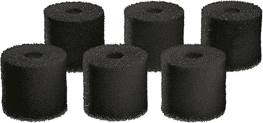 OASE Indoor Aquatics Carbon Pre-Filter Foam Set of 6 for The Biomaster, Black