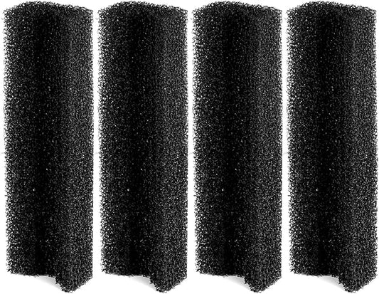 TARARIUM CTUV-H8F JUP-03 Aquarium Filter Replacement Filters Sponge 4 Pack COOSPIDER JUP03 CTUV-H8F