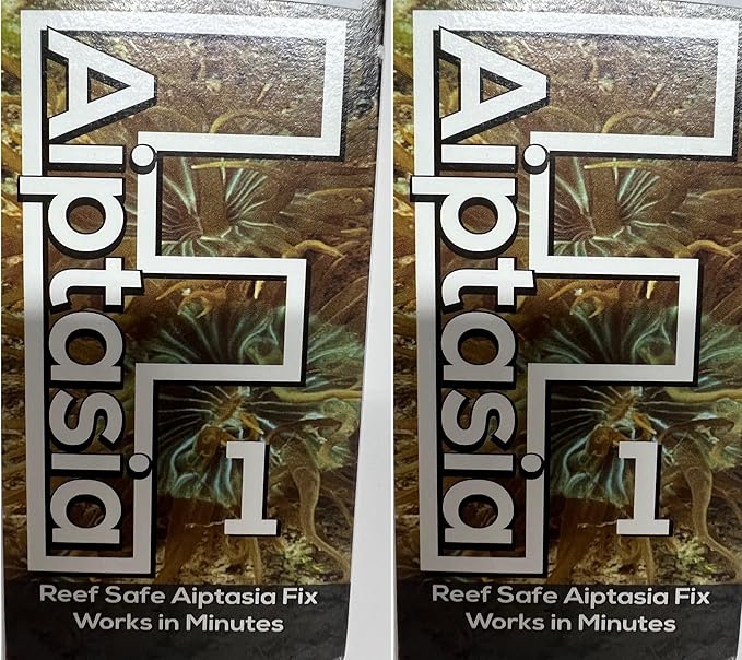 Frank's Aquarium Products F AIPTASIA & MAJANO Frank's Tanks Saltwater Aquarium Last Food (2 of 1 Oz Bottles)