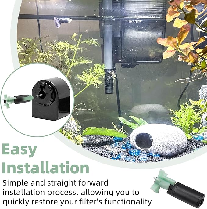 A638 Aquarium Magnetic Impeller Compatible with Aquaclear 110 Power Filter HGA620 Replacement Fish Aquarium Filter Part