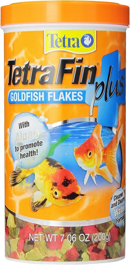 TetraFin Goldfish Food Flakes and TetraColor Tropical Fish Food Flakes