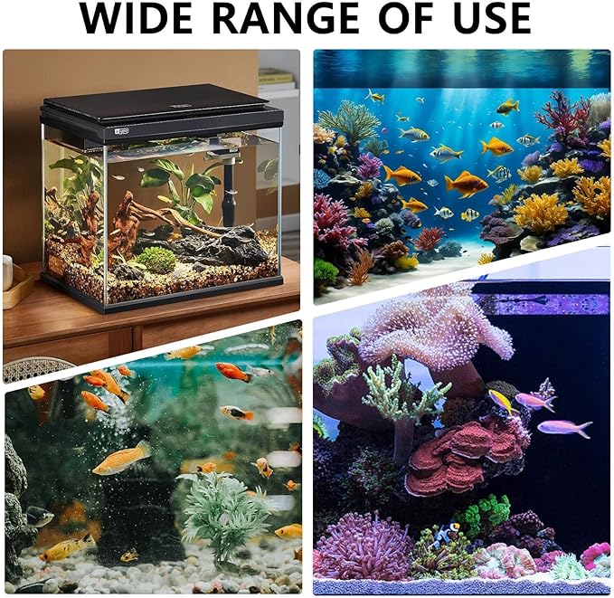Gravel Vacuum for Aquarium, Aquarium Cleaner, Fish Tank Gravel Cleaner, Aquarium Water Changer, Aquarium Vacuum Cleaner, Gravel Cleaner for Fish Tanks, Fish Tank Water Changer, Siphon Vacuum F