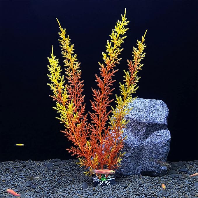 Artificial Water Plant Aquarium Decor Fishtank Grass Decoration Plant Aquatic Plant Fishtank Artificial Water Grass Artificial Water Grass for Fish Tank, S1152