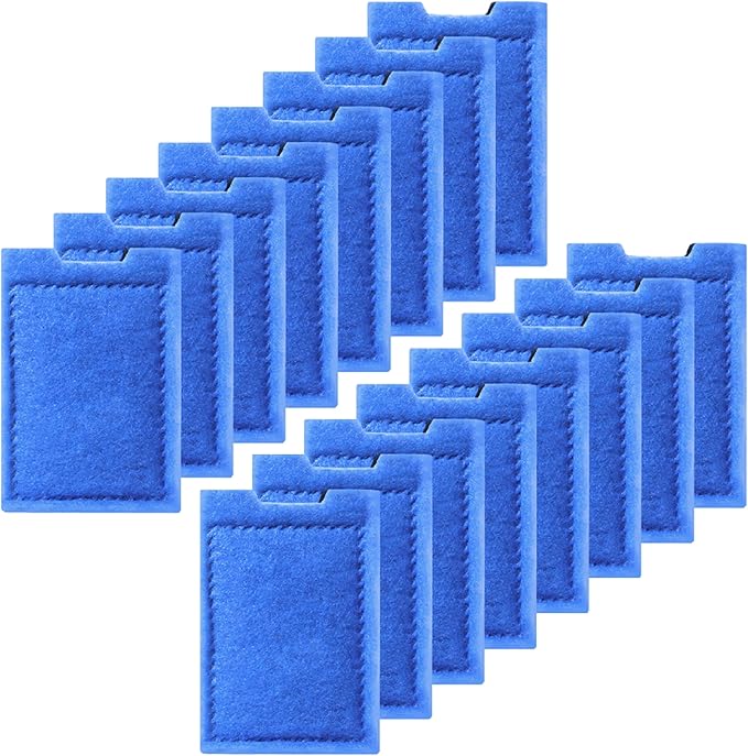 16 Pcs Rite-Size Z Filter Cartridges Compatible with MarineLand Eclipse Filtration Systems - Replacement for Aquarium Rite-Size Z Filter Cartridge