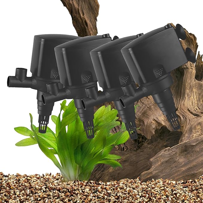 Aquatop MaxFlow 343 GPH Submersible Aquarium Power Head - High-Performance Fish Tank Water Pump, Quiet and Efficient, PH-16