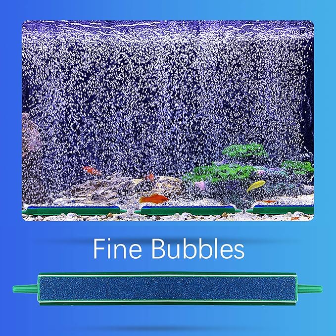 4 Inch Air Stone Bar Bubble Diffuser for Fish Tank Aquarium, 6-Pack