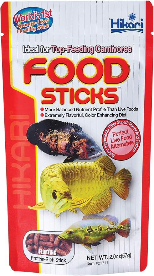 Hikari Usa Inc AHK21711 tropical carnivoreivore sticks 2-Ounce