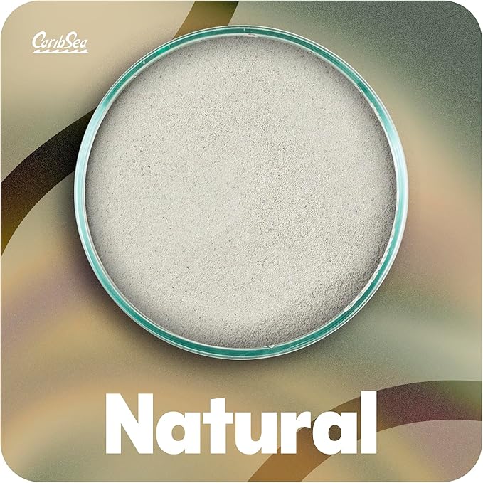 CaribSea Reptiles Calcium Substrate Sand - 20 lb Each - Natural White Sand for Reptile Terrariums, Promotes Healthy Habitat & Optimal Calcium Levels (Pack of 2)