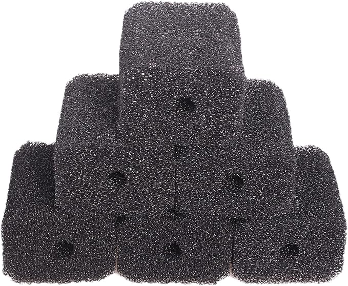 Pack of 6 Compatible Foam Pre-Filter Fit for Danner Mag Drive Pumps 950 GPH, 1200 GPH, and 1800 GPH