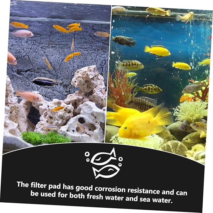 TOYANDONA 5Pcs Sand Dividing Boards for Aquarium Bottom Filtering Plates for Fish Tank Easy Installation Suitable for Freshwater and Saltwater Durable Plastic Grid Design