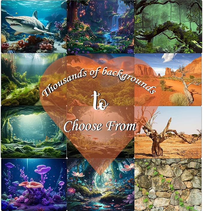 Tropical Paradise Beach Aquarium Background Ocean Island Seashore Fish Tank Background Beach Seascape Terrarium Backgrounds Sunray Blue Sky Seacoast Ocean Sea Waves Reptile Tank Backgrounds 30x12in