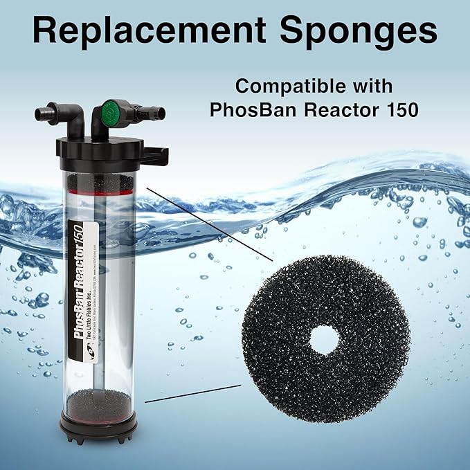 Two Little Fishies ATLPBRFD 2 pack Phosban Reactor Foam Disk