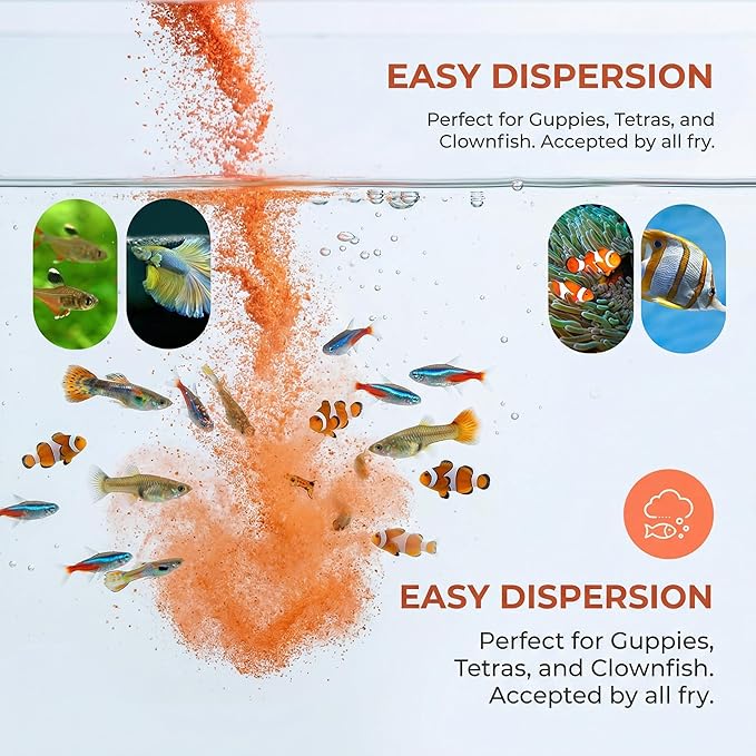 ljhnba 60G Brine Shrimp Shelling Eggfood Aquarium Hatching Tropic Fish Food for Feeding Baby Fishes Artemia Shelling Eggs Artemia Shelling Eggs
