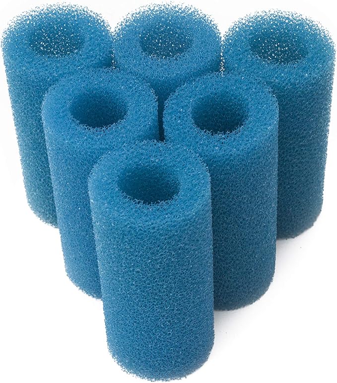 Pre-Filter Sponge Roll Fit for South Ocean Five AOF10112 Aquarium Filter, 2.75 by 5.9-Inch (Pack of 6)
