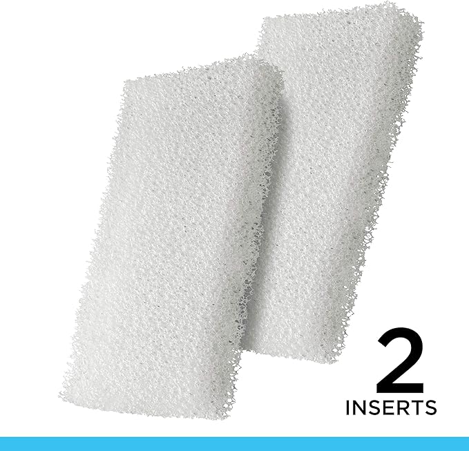 Fluval 106/107 Bio-Foam, Replacement Aquarium Filter Media, 2-Pack, A220