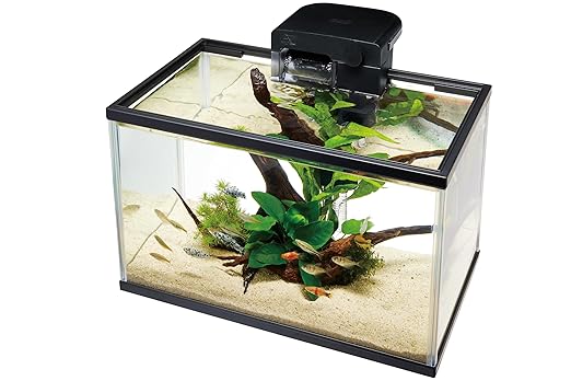 Tetra Automatic One-Touch Filter, Free-Wash S (for Aquariums Up to 11.8 gal (35 L) Compatible with Aquariums, Easy to Clean Filter, Can Be Used in Low Water Levels, Outside Filter, Aquarium Filter,