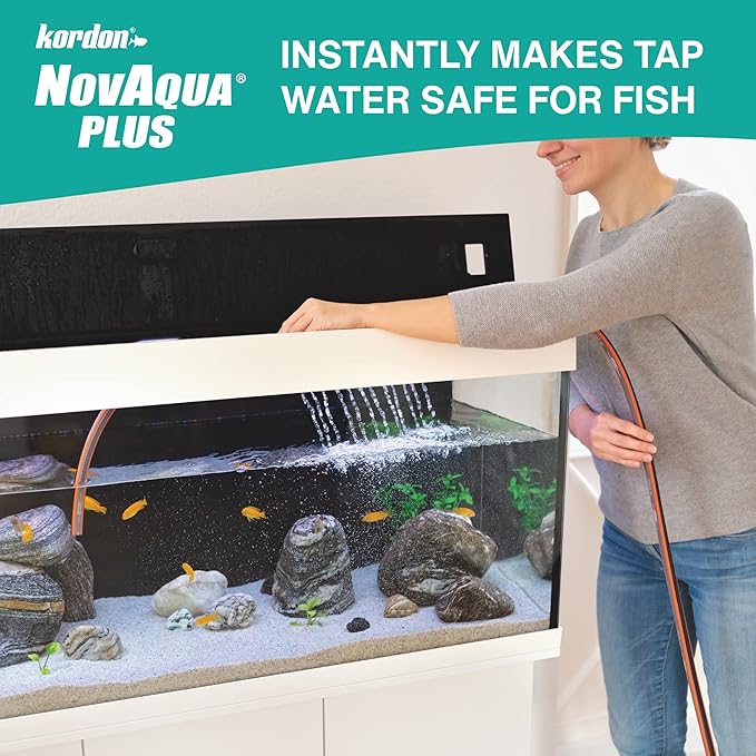 KORDON #33144 NovAqua Plus for Aquarium, 4-Ounce