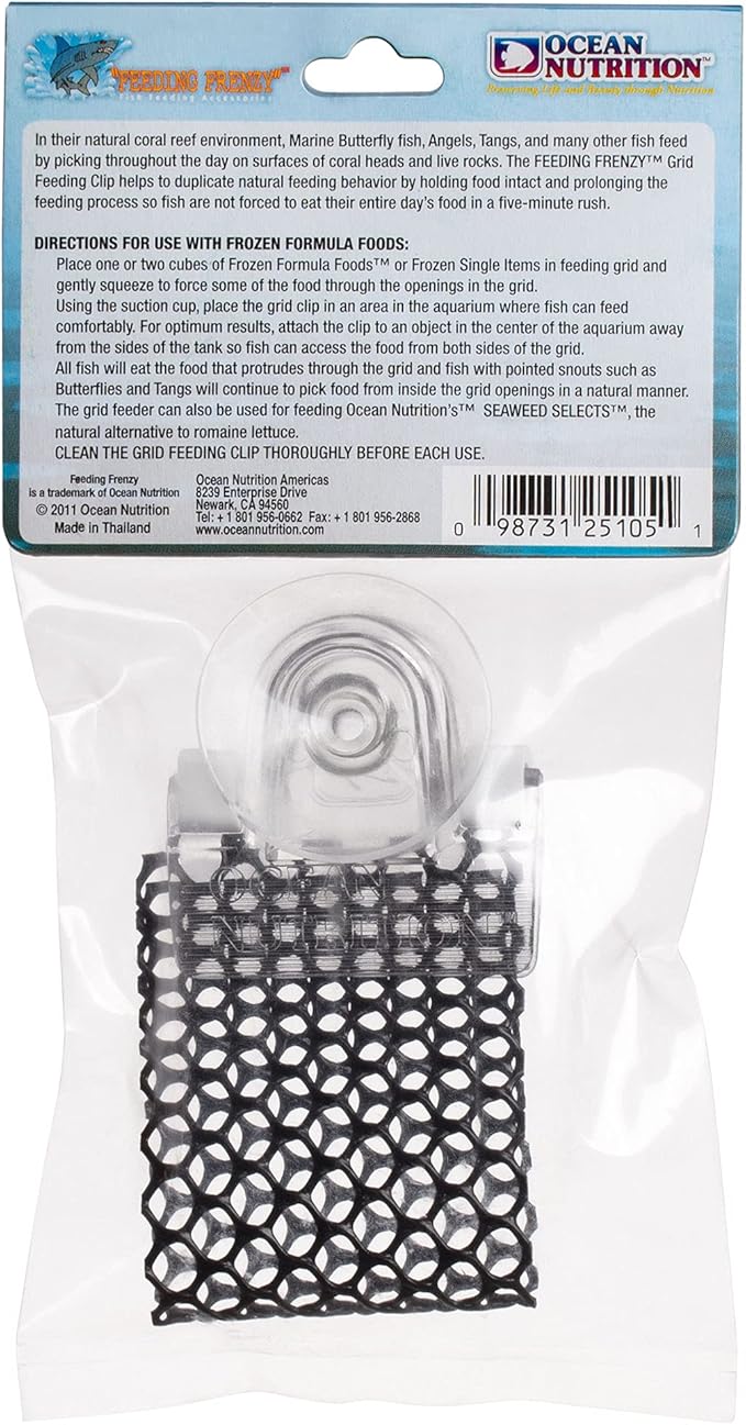 Ocean Nutrition (Salt Creek) AON25105 1-Pack Feeding Frenzy Grid Feeder Clip for Fishes