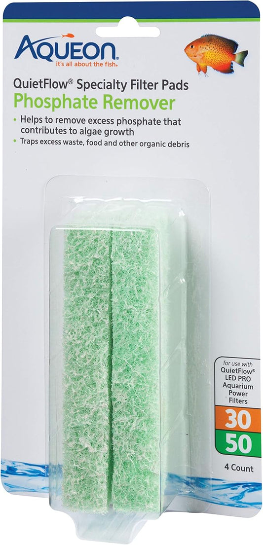 Aqueon Replacement Specialty Filter Pads Phosphate Remover 30/50
