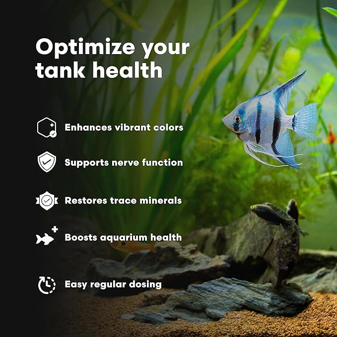Brightwell Aquatics DiscusCōde Trace and Minor Element Supplement Supports Coloration Nerve Function Overall Health in Discus and Amazonian Freshwater Fish, 500 ml