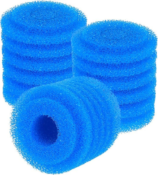 fishkeeper Bio Filter Sponge for Aquariums - 3 Pack, Washable and Reusable, Replacement Biological Filter Sponge Media for Fish Tanks