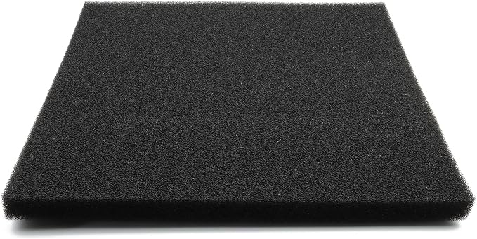 ALEGI Aquarium Filter Sponge Pad 30/40 PPI Bio Sponge Filter Media Cut-to-Size Foam for Fish Tank (17.5" x 17.5" x 1.2" 40PPI)