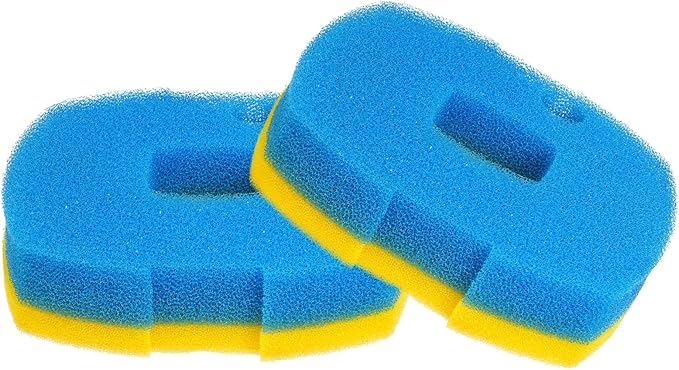 AQUANEAT Replacement Pond Filter Sponge Compatible with Anbull/VIVOHOME 950/1370GPH Pond Filter Pump (4pcs)