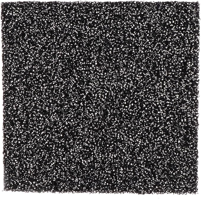 Mjaie 5 Pack Fish Tank Filter Media Activated Carbon Sponge Replacement Foam Pad for Aquarium Water Heater Light Thermometers Gravel Sand Decorations Decorations Light Stand