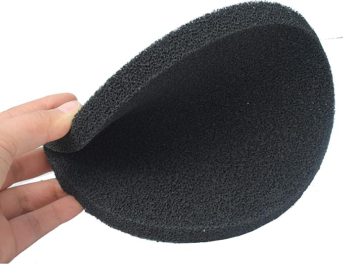 Fx4 Carbon Filter Pads Compatible with Fluval FX4 FX5 / FX6 Canister Filter,Replacement Carbon Impregnated Foam Pads Aquarium Filter Media Pack of 12