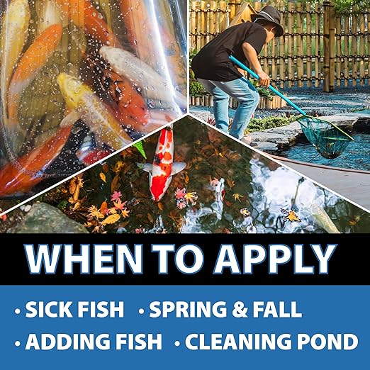 CrystalClear Knockout Plus All Natural Fish Treatment - 1 Gallon