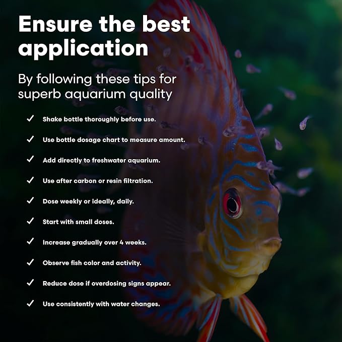 Brightwell Aquatics DiscusCōde Trace and Minor Element Supplement Supports Coloration Nerve Function Overall Health in Discus and Amazonian Freshwater Fish, 20L