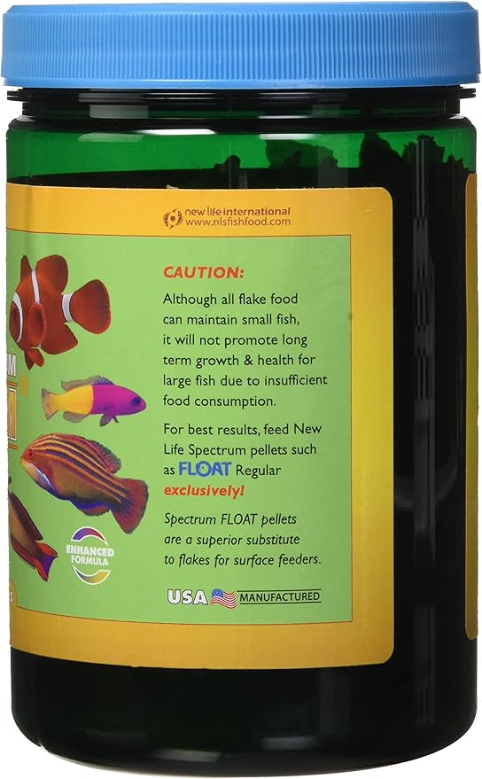 New Life Spectrum Naturox Optimum All Purpose Flakes 90g Fish Food